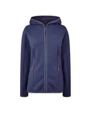Jack Wolfskin Dames/Dames Baiselberg Hoodie (Grafiet)