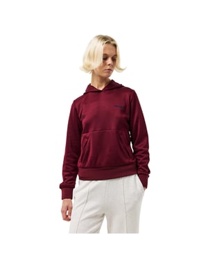 Calvin Klein Dames-sweatshirt van French Terry met glanzende afwerking (Rouge)