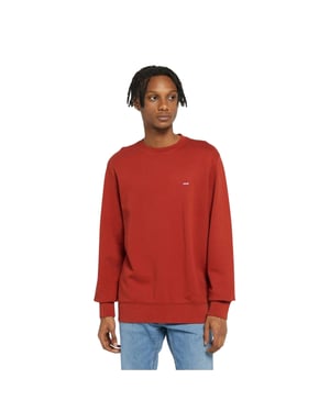 Levis Heren Original Crew Neck Sweatshirt (Rood)