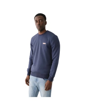 True Religion Heren Sweatshirt met ronde hals (Jurk Blauw)