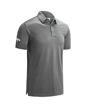 Callaway Heren Swing Tech Solid Colour Polo Shirt (Grijs)