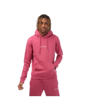 Hype Heren Trekkoord Hoodie Regular (Roze)