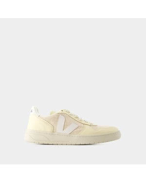 V-10 Sneakers - Veja - Stof - Geel