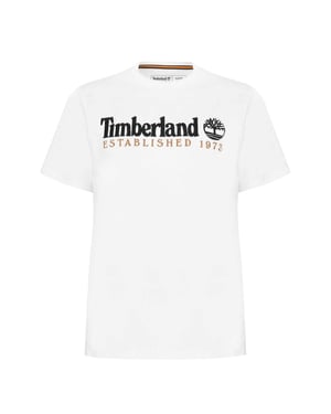 Timberland Heren Heritage Katoenen T-Shirt (Wit)