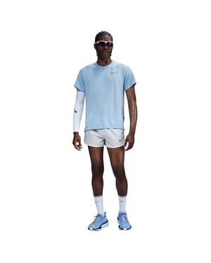 Nike Miler Dri-FIT T-shirt met ronde hals voor heren (Blauw)