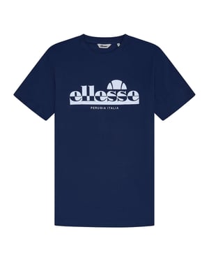Ellesse Rillas-T-shirt met logo voor heren (Marine)