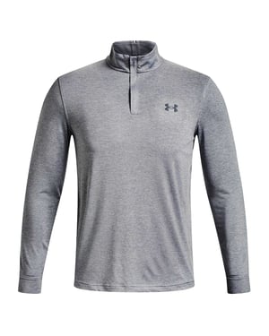 Under Armour Heren Playoff 2.0-trui met kwartritssluiting (Grijs)