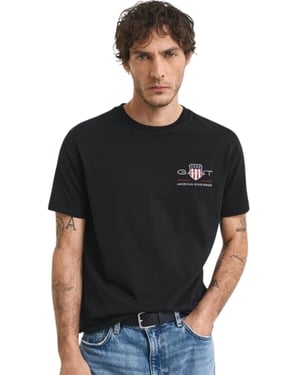 Gant | Heren Geborduurde Archief Schild T-Shirt