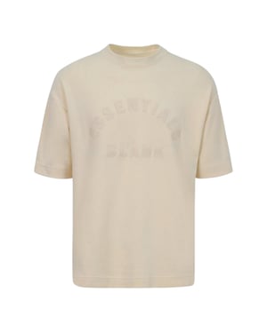 Blank Essentials Heren-T-shirt met ronde hals (Zomerzand)