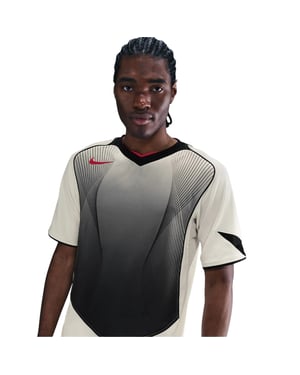 Nike Heren T90 Logo T-shirt met korte mouwen (Beige/Zwart)
