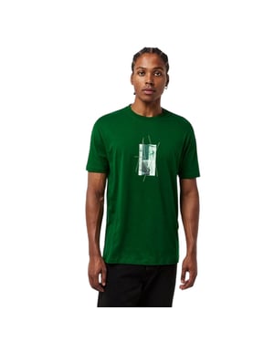 Armani Exchange Heren Grafisch T-Shirt (Tuin groen)