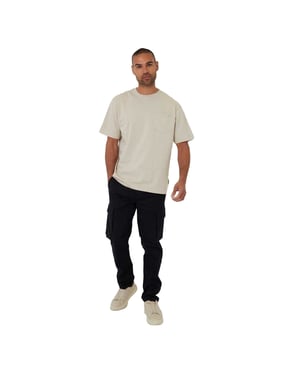 Threadbare Ambrosia Regular T-shirt voor heren (Steen)