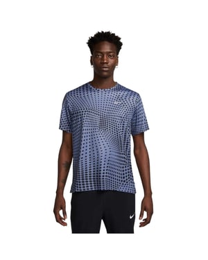 Nike Miler Dri-FIT T-shirt met ronde hals voor heren (Indigo)