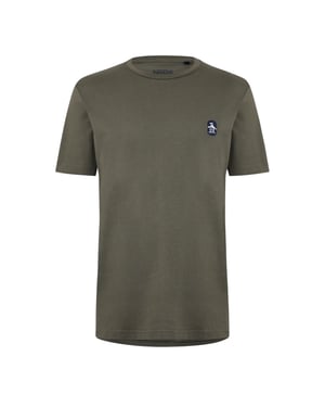 Original Penguin Heren Basic T-shirt met ronde hals (Stoffige Olijf)