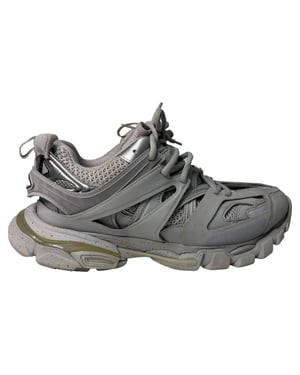 Balenciaga Track Recycled Sole Sneakers in Grijs Polyurethaan
