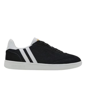 Patrick Leren sneakers met cupzool voor heren van Lyon (Zwart, Wit)
