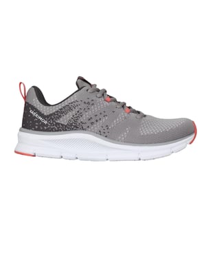 Karrimor Duma 6 Ortholite-sportschoenen voor dames (Grijs/Koraal)