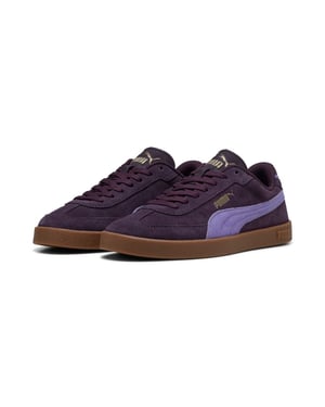 Puma Club II Era Suède Pruim Trainers