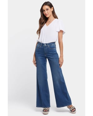Mia Palazzo Jeans Met Hoge Taille