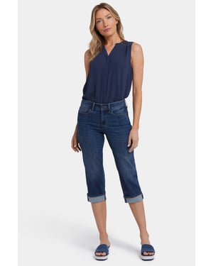 Marilyn Straight Crop Jeans In Cool Embrace® Denim