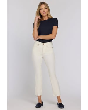 Billie Mini Bootcut Enkellange Jeans In Cool Embrace® Denim Met Hoge Taille