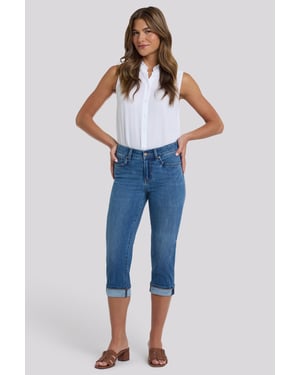 Marilyn Straight Crop Jeans In Cool Embrace® Denim