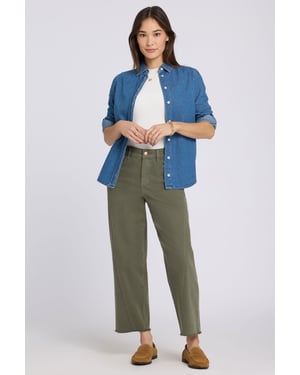 Alyssa Ontspannen Cropped Jeans