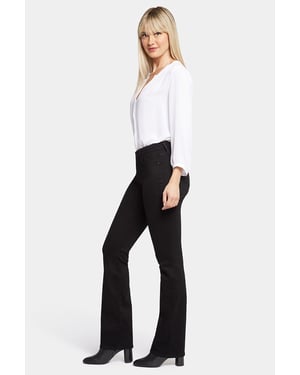 Barbara Bootcut Jeans Zwart Premium Denim (Petite)
