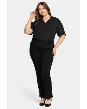 Barbara Bootcut Zwarte Premium Denimbroek (Plus)