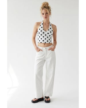 Hoge Taille Wijde Denim Jeans
