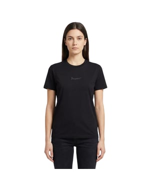 Dsquared2 Klein Signature Logo Zwart T-shirt
