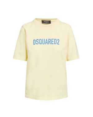 Dsquared2 Eco Dyed Easy Yellow T-shirt