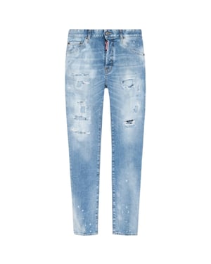 Dsquared2 Cool Guy Jeans Destroyed Wash Lichtblauwe Jeans