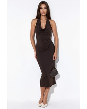 Halternekk Maxi-jurk