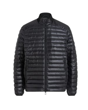 Belstaff Airframe Zwarte Donsgevulde Jas