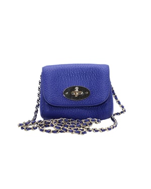 Mulberry Classic Lily in Blauwe Kalfsleer