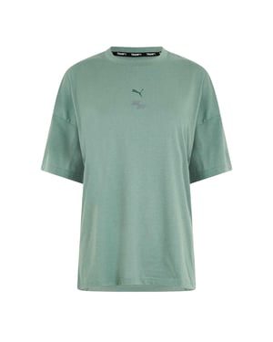 Puma Dames Hyrox Logo Performance T-shirt (Eucalyptus)