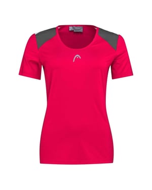 Head Dames/Dames Club 22 Tech T-shirt (Roze)