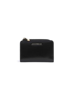 Coccinelle Kaart Houder Zwart