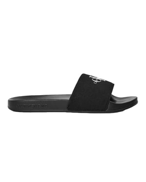 Calvin Klein Dames/Dames Jeans Logo Sliders (Zwart)