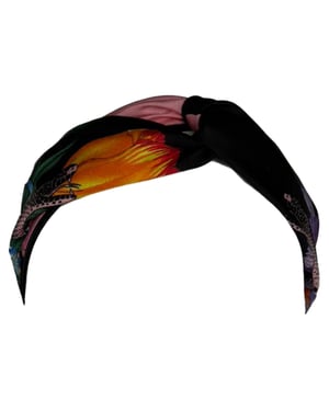 Gucci Bloemenprint Haarband in Multicolor Zijde