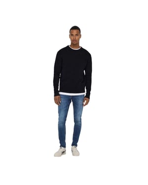 Only and Sons Heren Skinny Jeans (Blauwe Denim)