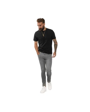 Firetrap Heren Denim Skinny Jeans (Houtskool)