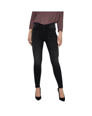 Vero Moda Vrouwen/dames Skinny Jeans (Zwarte denim)