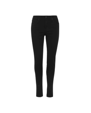 Levis Dames/Dames 721 Denim Skinny Jeans (Zwart)