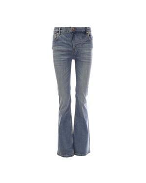 Gant Dames/Dames Flared Jeans (Lichtblauw)