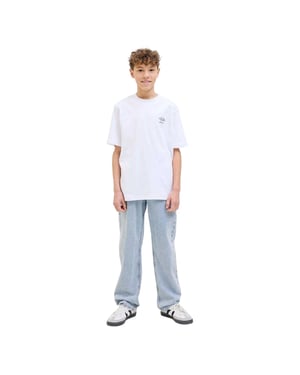 Jack And Jones Jongens Chris Denim Relaxed Fit Jeans (Blauwe Denim)