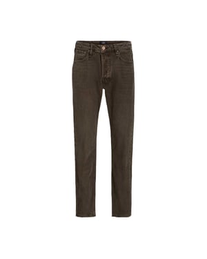 Jack And Jones Heren Chris 900 Straight Jeans (Chocoladebruin)