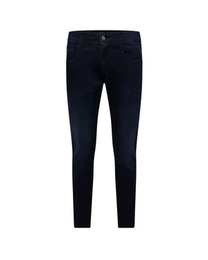 Replay Anbass herenjeans met vervaagde look, slim fit (Blauw)