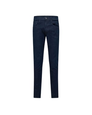 Hugo Boss Heren Anbass katoenen slim-fit jeans (Blauw)
